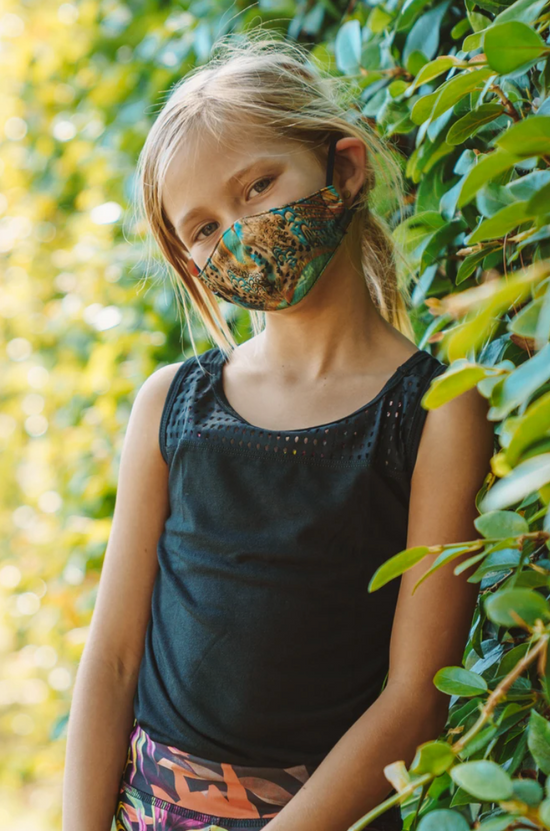 Image Title Onzie Mindful Masks - Child size. Assorted Pack of 2